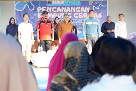 Pencanangan Kampung Gerakan Masyarakat Hidup Sehat Germas Di Rw