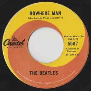 The Beatles – Nowhere Man (1966, Vinyl) - Discogs