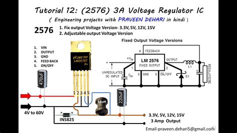 Voltage Regulator Pinout