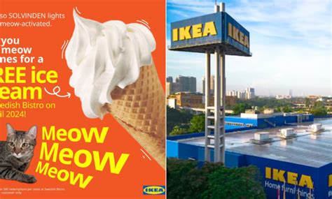 "Meow" 3x Times To Claim FREE IKEA Ice Cream Today! - KL Foodie