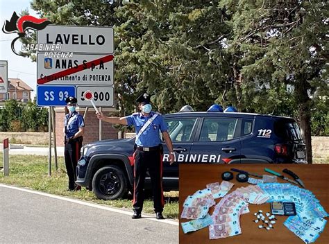 Operazione Antidroga Dei Carabinieri Nel Potentino Due Arresti E Tre