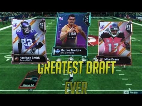 Madden Mut Draft Greatest Draft Ever Youtube