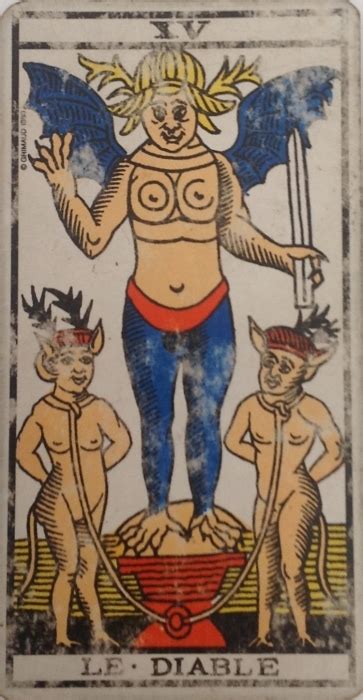 12voyance Cartomancie Tarot De Marseille Le Diable