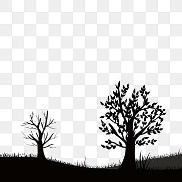 Savanna Tree Silhouette PNG And Vector Images Free Download - Pngtree