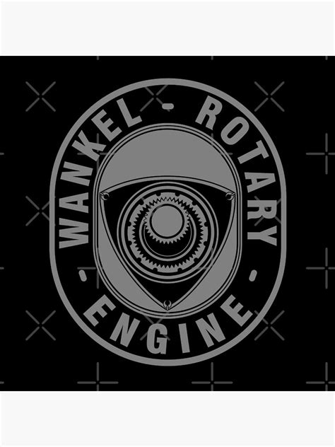 Wankel Rotary Engine Uhr Von M Arts Redbubble