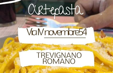 Artepasta Trevignano Romano Turismo