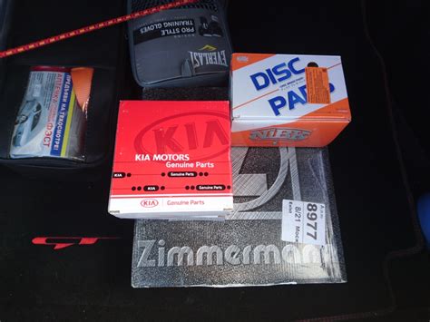 А вот и новые запчасти — KIA Ceed (2G), 1,6 л, 2013 года | расходники ...