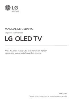 Lg Oled Gx La El Manual Del Propietario Gu A Del Usuario Manual De