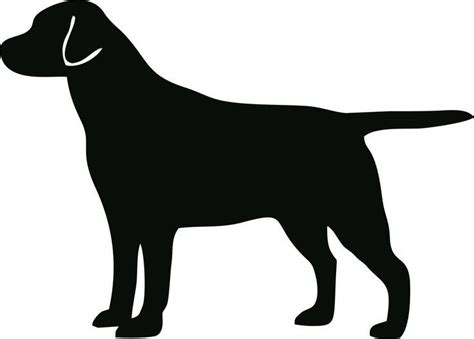 Silhouette Of Golden Retriever at GetDrawings | Free download