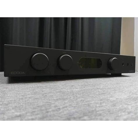 Audiolab 6000A Stereo Integrated Amplifier W Bluetooth DAC Black