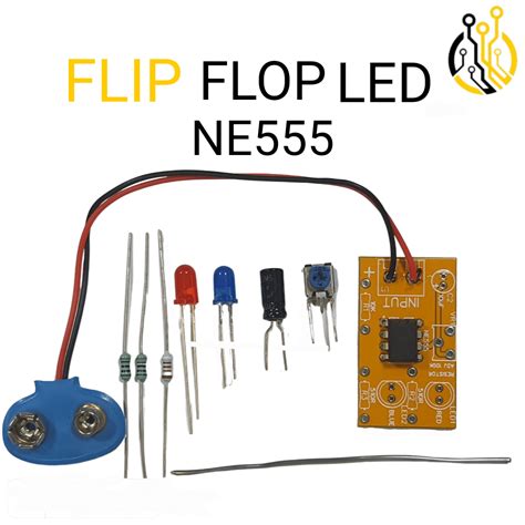 Kit Flip Flop Led Ne Diy Project Binarytech Electronique Alg Rie