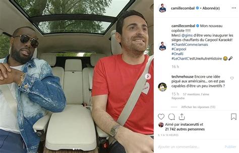 Camille Combal découvrez quel est le 1er invité pour son Carpool