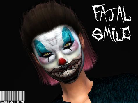 The Sims Resource - Scary Clowns SFX Makeup