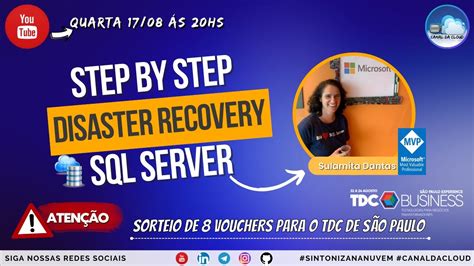 Step By Step Disaster Recovery Sql Server Youtube