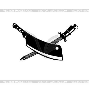 Butchers Knife Vector PNG Images Butcher Knife Graphic Design Clip