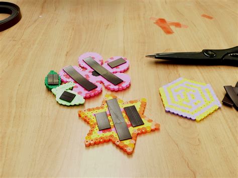 Hama Bead / Perler Bead fridge magnets tutorial - Guys Magnets | Blog