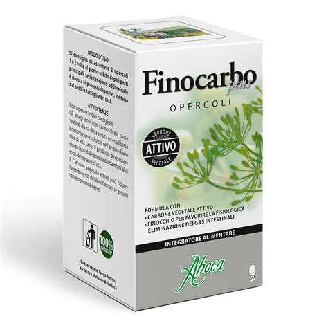 Aboca Finocarbo Plus Integratore Salute Intestinale Opercoli Top