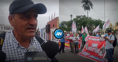 SUTEP Realiza Protesta En Contra De Dina Boluarte En La Plaza De