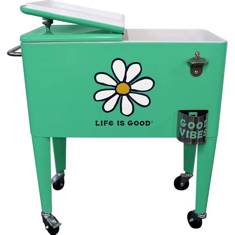 Life Is Good® 60qt Rolling Cooler Flower Leigh Country