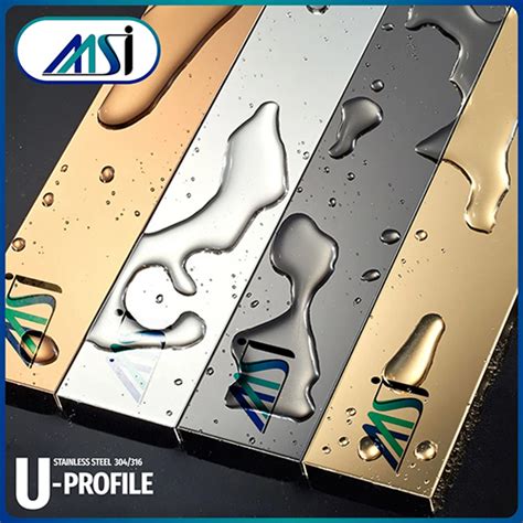 As Per Requirement U Shape Stainless Steel Channel Profiles At Best