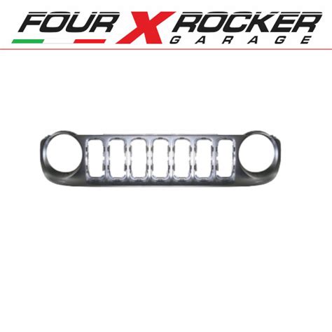 Griglia Mascherina Radiatore Grigia Jeep Renegade Dal Four X Rocker