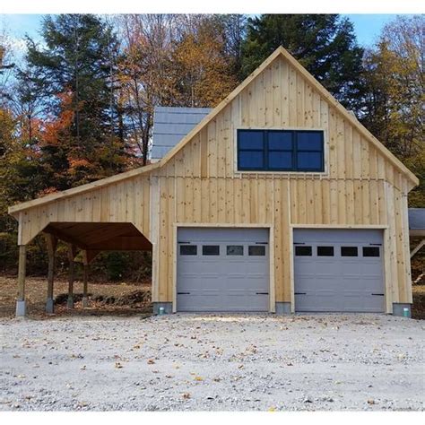 Prefab Two Car Garages Custom Barns And Buildings The Carriage Shed