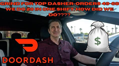 The Grind For Top Dasher Ep 7 We Do 20 Orders In One Shift How Much