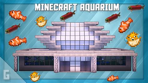 Minecraft Aquarium Build Tutorial Youtube