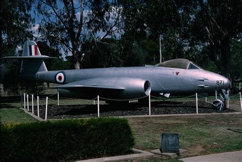 020768 Gloster Meteor Fmk8 A77 871 Raaf At Wagga Wagga Thomas