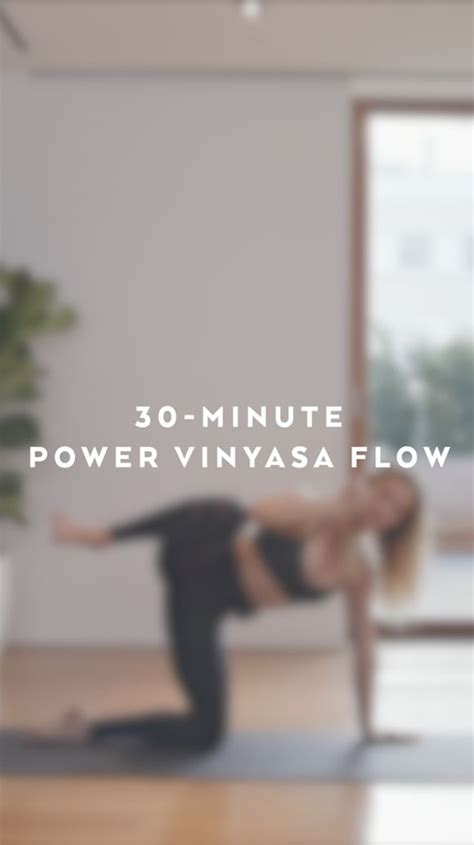 This Power Vinyasa Flow With Caley Alyssa Is Designed To Build And