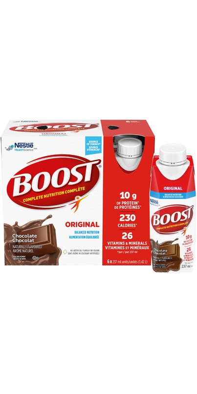 Buy Boost Original Nutritional Supplement Drink Chocolate at Well.ca ...