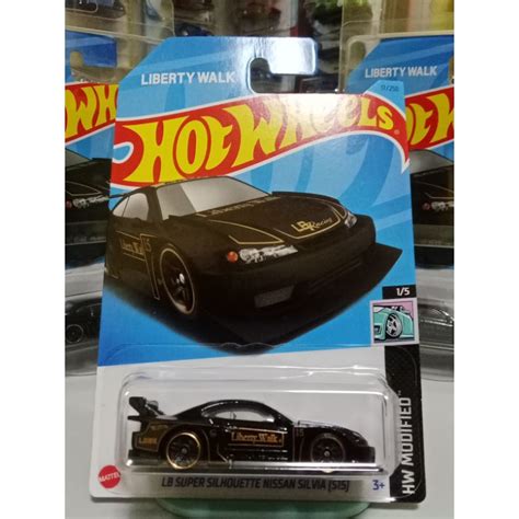 HOT WHEELS LB SUPER SILHOUETTE NISSAN SILVIA S BLACK Shopee Malaysia