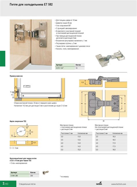 Петли мебельные hettich установка (Большое количество фото ...