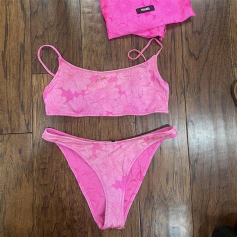 Triangl Pink Pitaya Bikini Comes With The Depop