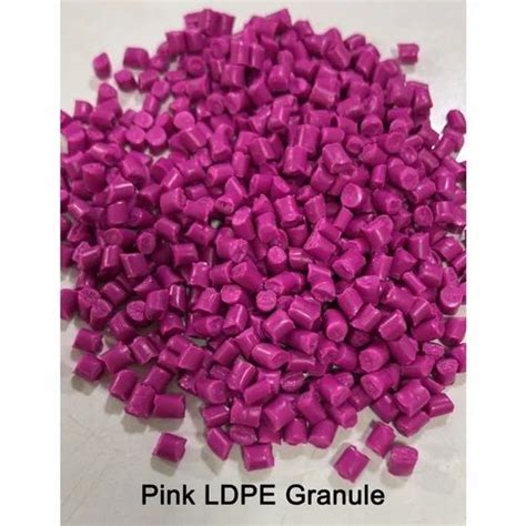 Pink Ldpe Granule For Plastic Industry At Rs Kg In Silvassa Id