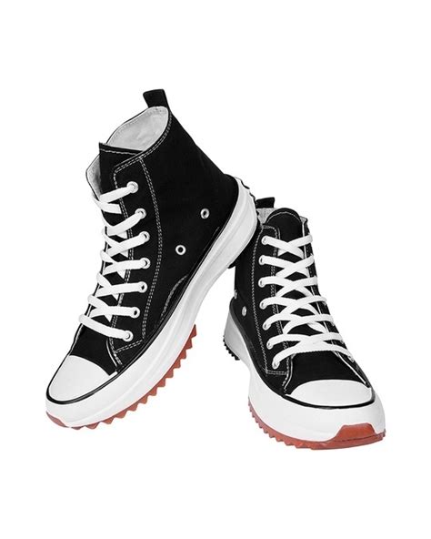 Buy Women's Black High Top Sneakers Online in India at Bewakoof