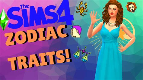 Zodiac Traits in Sims 4! (Highly Recommend) : r/TheSims4Mods