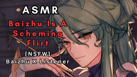 Baizhu Is A Scheming Flirt Nsfw Baizhu X Listener Youtube