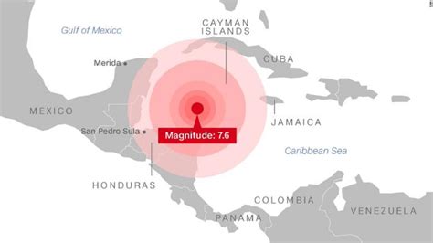 Jamaica Earthquake Magnitude 7 7 Tremor Is Felt As Far Away As Miami Cnn