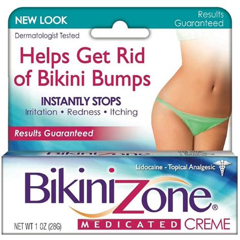 Bikini Zone Medicated Creme For Bikini Area 1 Oz