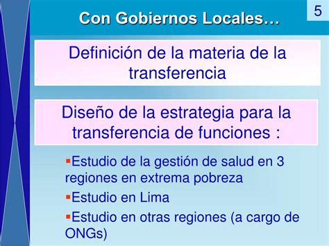 Ppt Marco General De La Descentralizaci N En Salud Powerpoint