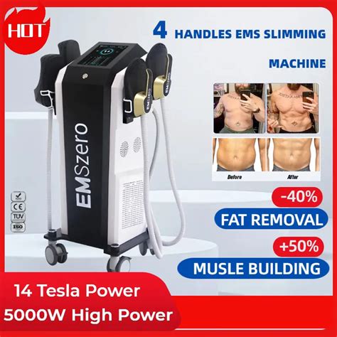 Vertical Emslim Neo RF Pelvic Floor Exercises Machine Hi Emt 4 Handles