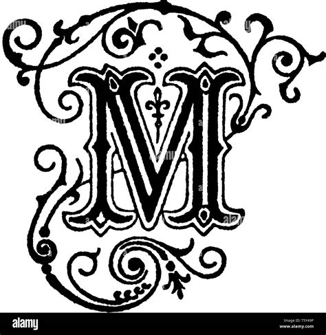 3d Letter M Drawing