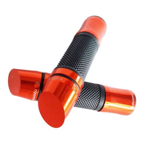 Motorcycle Alloy Rizoma Handle Grip Orange Shopee Philippines