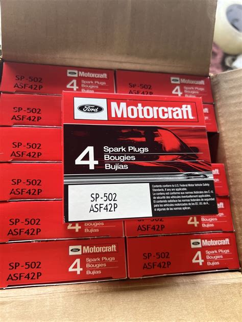 Paquete De Buj As Motorcraft Sp Asf P Nuevo Paquete De