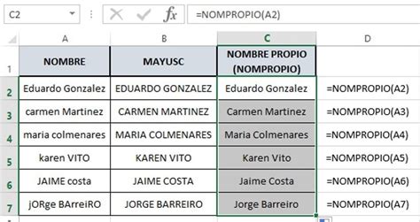 C Mo Cambiar De Min Scula A May Scula En Excel Cosmo Del Como