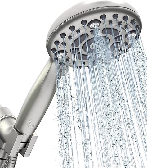 Lokby High Pressure Handheld Shower Head Setting High Flow Even