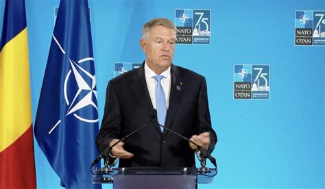 Mesajul Lui Klaus Iohannis La Summitul NATO 2024 Privind Obiectivele