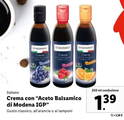 Italiamo Crema Con Aceto Balsamico Di Modena IGP Gusto Classico All