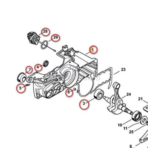 Ku I Te Motora Ms Levo Stihl Ms Joker